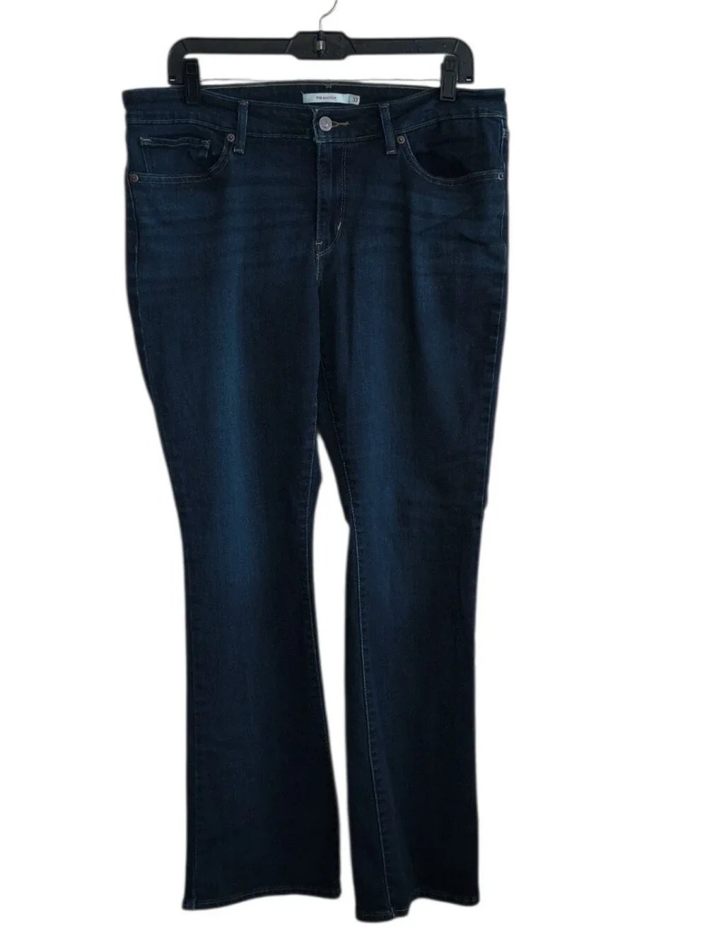 Levi's 715 Dark Wash Bootcut Jeans Size 33